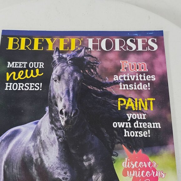 Breyer Horses Scene Catalog Collector's Manual Model Horse 2020 Friesian - Picture 3 of 8